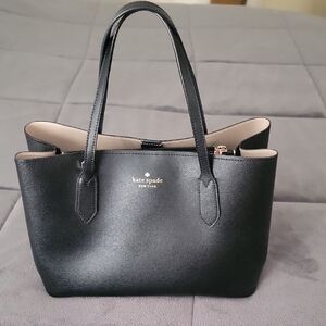 Kate Spade Black Textured Tote